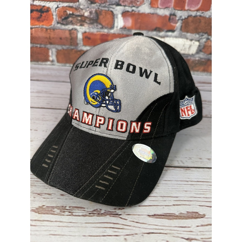Puma NFL Super Bowl XXXIV 2000 St. Louis Rams Champions Adjustable Hat Cap OSFA